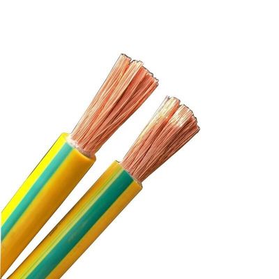 comprar Fios elétricos PVC BVR 10 mm 16 mm Condutor flexível com isolamento em amarelo online manufacture