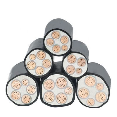 comprar 0.6/1kv Cabos de alimentação de tensão nominal com isolamento de PVC e fio blindado de aço inoxidável online manufacture