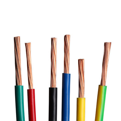 comprar 1.5mm Solid Copper Wire Cable PVC Isolated BV BVR Housing Stranded Conductor online manufacture