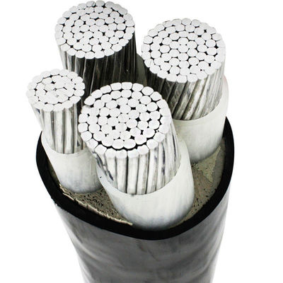 Cabos elétricos aéreos de condução de alumínio YJLV22 Cabos elétricos aéreos certificados CE