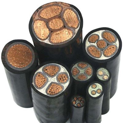 Comprimento personalizado 0,6/1KV NYY Condutor de cobre XLPE PVC Sheath cabo de alimentação elétrica