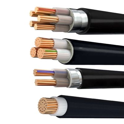 0.6/1kV XLPE Cable elétrico com condutor isolado YJV para aplicação subterrânea