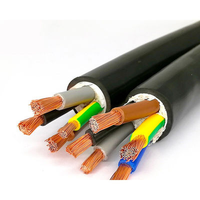 Cable isolado de PVC com condutor enrolado para distribuição de energia subterrânea de longa duração