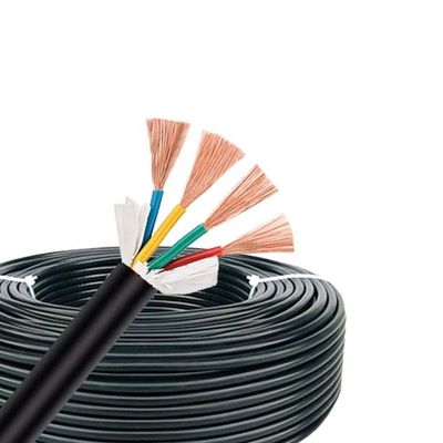 3 núcleos Multi Cord 0.75mm 1.5mm 2.5mm 4mm Rvv Cable fios elétricos Flexível Cable de cobre