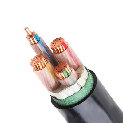 Comprimento personalizado de aquecimento 0,6/1kv XLPE isolado PVC revestido Cu condutor 4X25 1X16mm