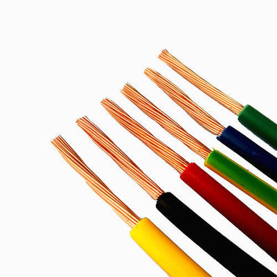 Cabos de fiação elétrica BVR isolados 4 mm para construção de edifícios