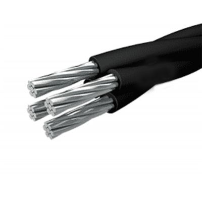 Cabos elétricos de isolamento XLPE Cabos elétricos de alumínio personalizados 3x50