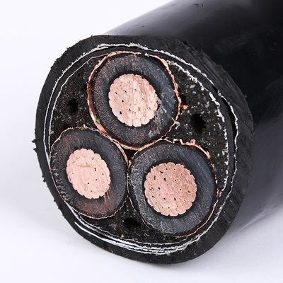 Cable de energia blindado subterrâneo 400m2 3X16 PVC isolado personalizado