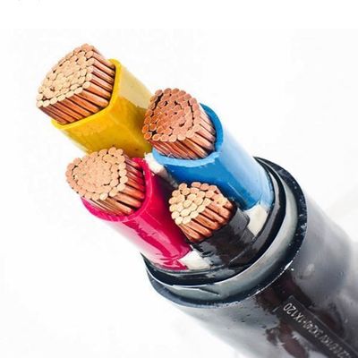 3 núcleos de 150 mm2 cabo de baixa tensão XLPE Cabos elétricos blindados isolados