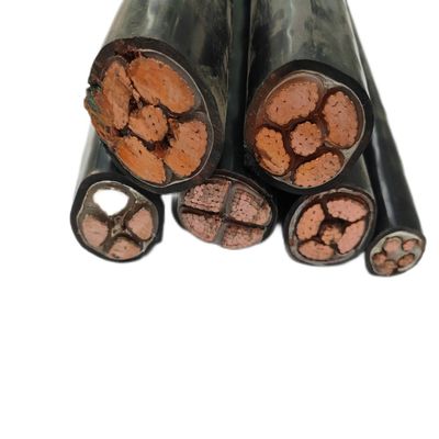 YJV 120mm2 5 núcleo cabo de cobre PVC carcaça estações de energia XLPE cabo de energia