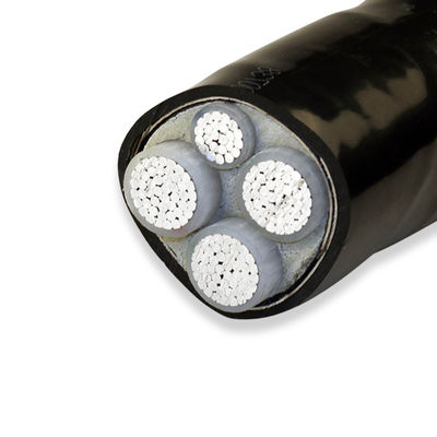 Cable de alimentação de alumínio de 3 núcleos de 50 mm2 personalizado com isolamento PVC VLV