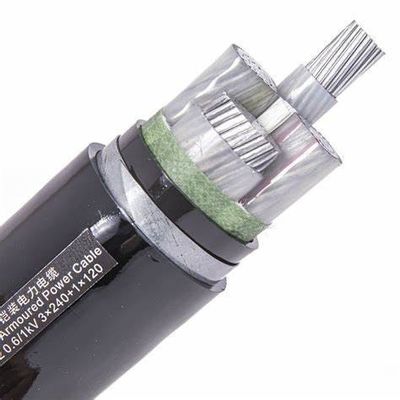 70mm2 ACSR XLPE de núcleo único Cable de energia isolado de alumínio condutor para subterrâneo