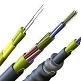 6 Cable de fibra óptica blindado exterior de alta capacidade para transmissão de dados