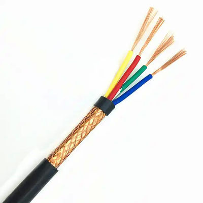 Cable de alimentação blindado cinza não blindado de alumínio folha de alumínio proteção PVC bainha